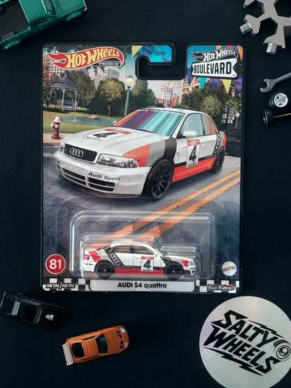 Hot Wheels Audi S4 quattro Boulevard #81 Premium Diecast