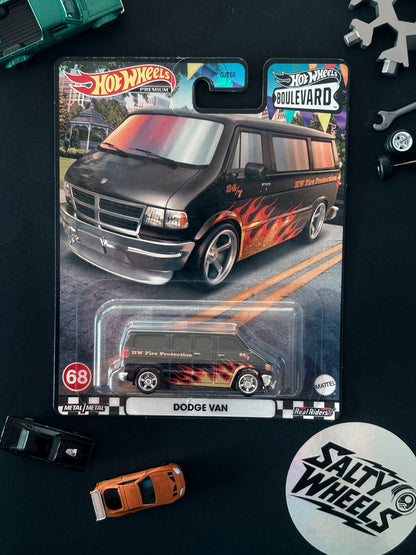 Hot Wheels Dodge Van Boulevard #68 Premium Diecast
