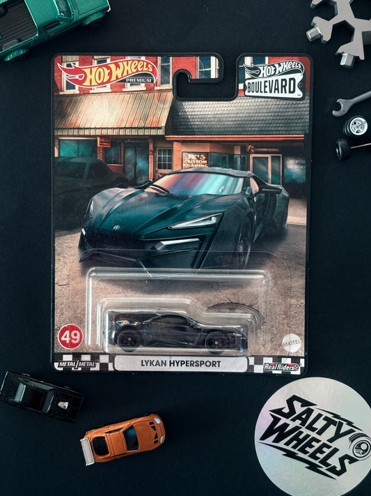 Hot Wheels Lykan Hypersport Boulevard #49 Premium Diecast