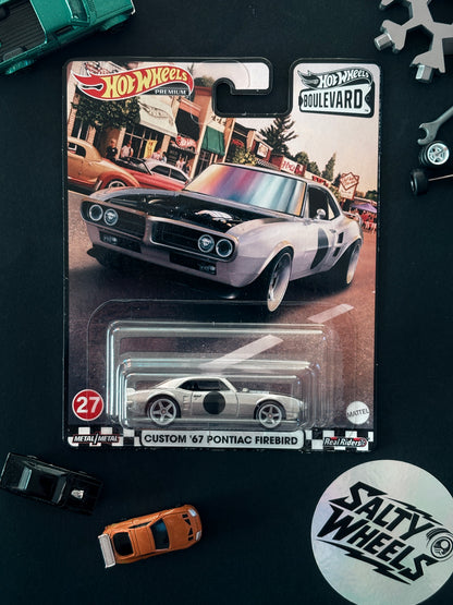 Hot Wheels Custom '67 Pontiac Firebird Boulevard #27 Premium Diecast