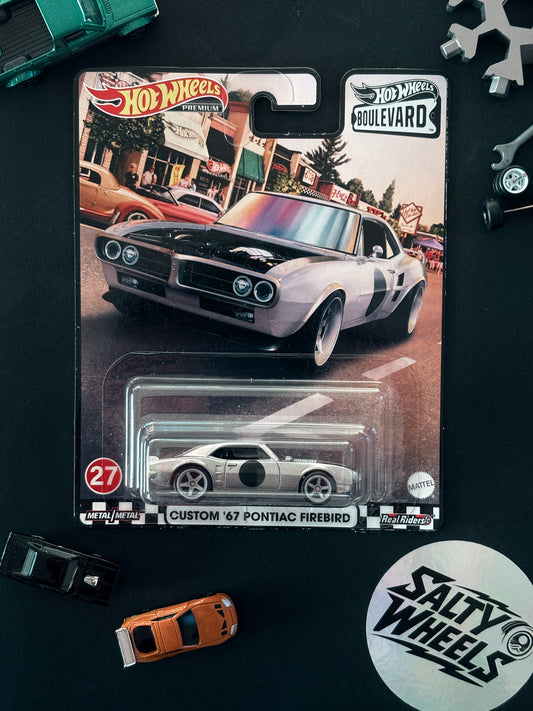 Hot Wheels Custom '67 Pontiac Firebird Boulevard #27 Premium Diecast