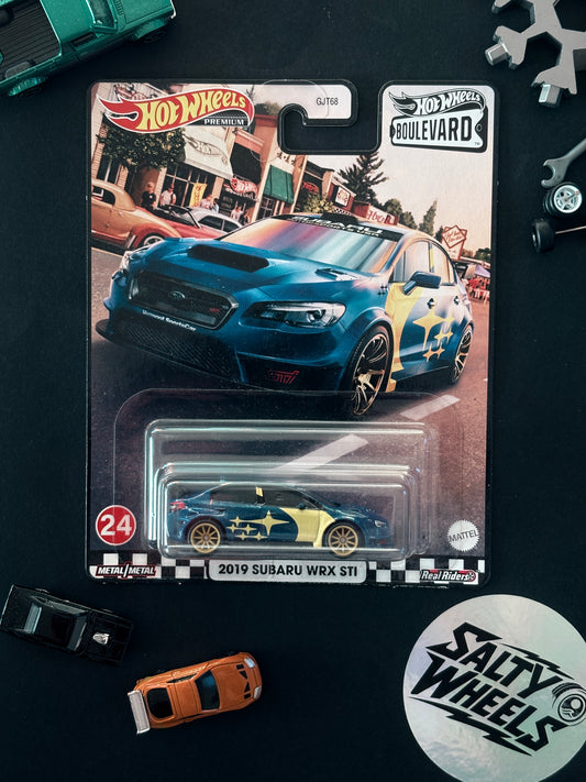 Hot Wheels 2019 Subaru WRX STI Boulevard #24 Premium Diecast