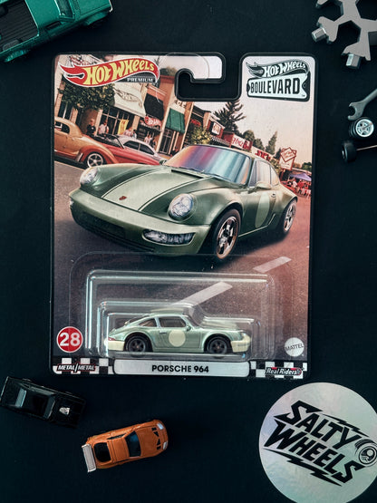 Hot Wheels Porsche 964 Boulevard #28 Premium Diecast