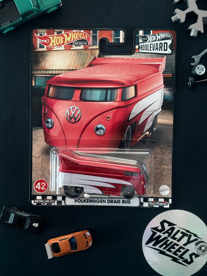 Hot Wheels Volkswagen Drag Bus Boulevard #42 Premium Diecast
