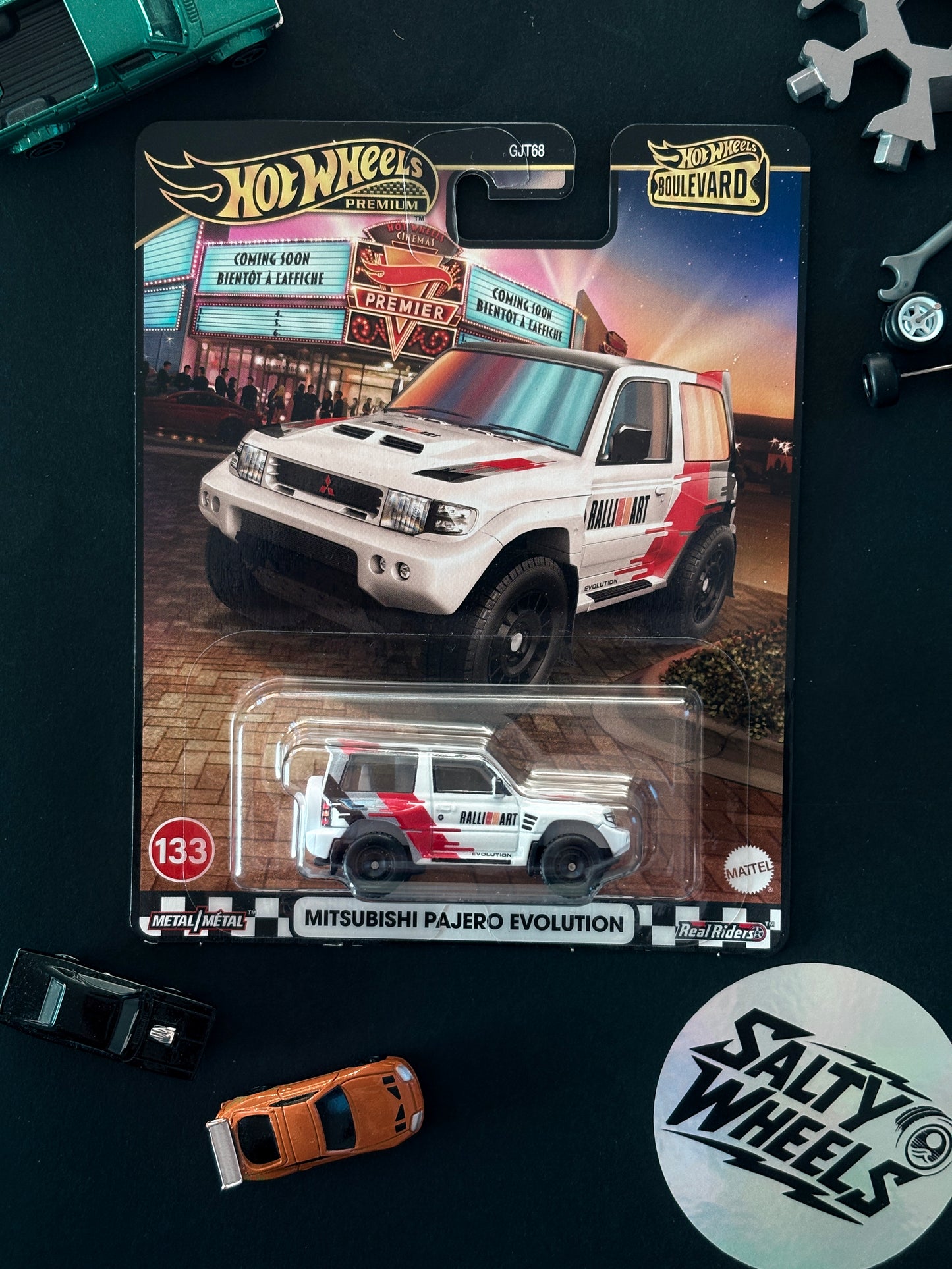 Hot Wheels Mitsubishi Pajero Evolution Boulevard #133 Premium Diecast
