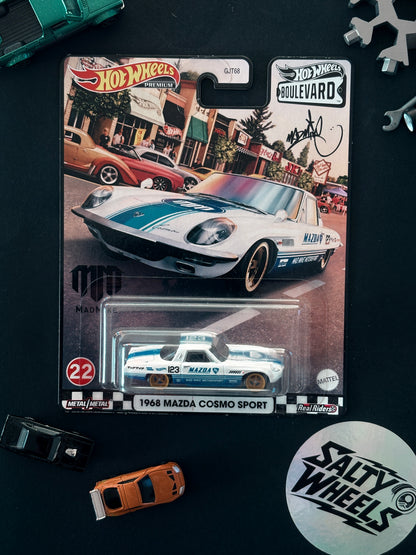 Hot Wheels Mazda Cosmo Sport Boulevard #22 Premium Diecast