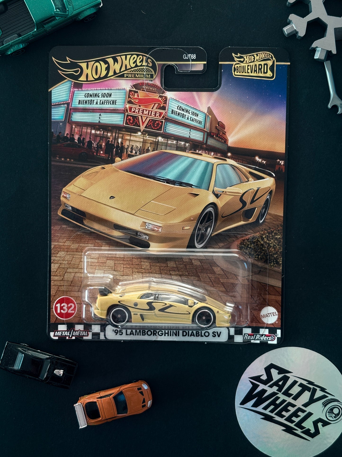 Hot Wheels Lamborghini Diablo SV Boulevard #132 Premium Diecast