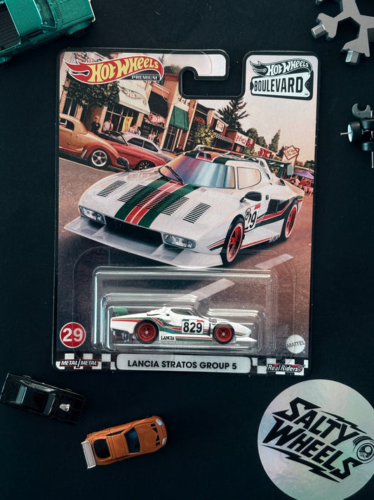 Hot Wheels Lancia Stratos Group 5 Boulevard #29 Premium Diecast