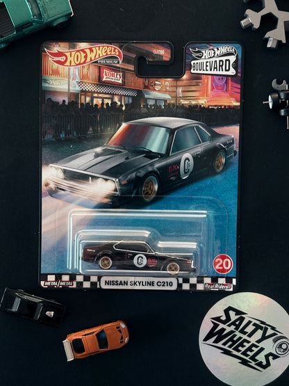 Hot Wheels Nissan Skyline C210 Boulevard #20 Premium Diecast