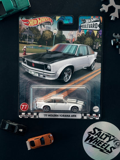 Hot Wheels '77 Holden Torana A9x Boulevard #78 Premium Diecast