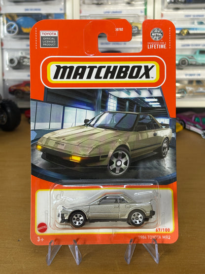 Matchbox Mainline / 1982 Toyota MR2 / 2024 67/100 Toyota Official