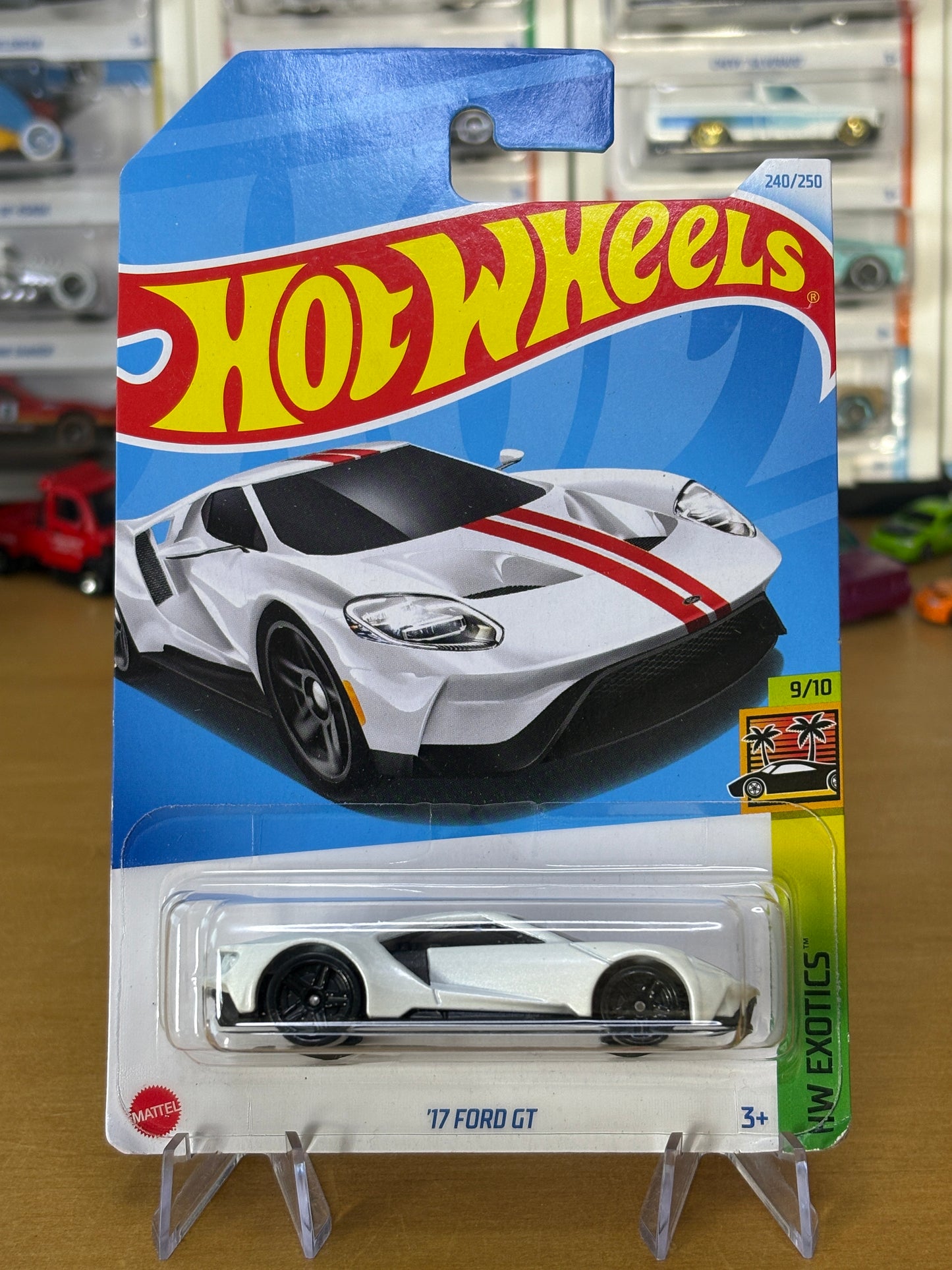 Hot Wheels Mainline / '17 Ford GT / 2024 HW Exotics 9/10