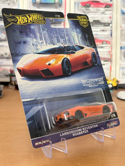 Hot Wheels Premium | Lamborghini Reventon Roadster | 2023 HW Exotic Envy 2/5