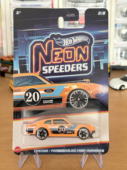 Hot Wheels Neon Speeders | Custom Ford Maverick | 2026 Mix 1 2/8