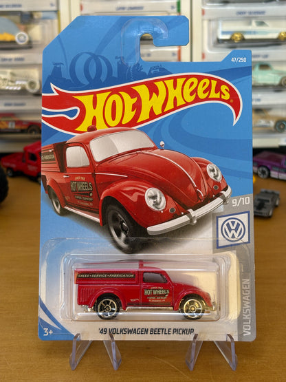 Hot Wheels Mainline / '49 Volkswagen Beetle Pickup / 2021 Volkswagen 9/10