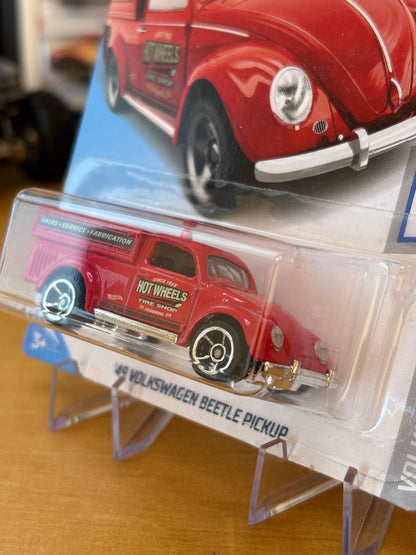 Hot Wheels Mainline / '49 Volkswagen Beetle Pickup / 2021 Volkswagen 9/10