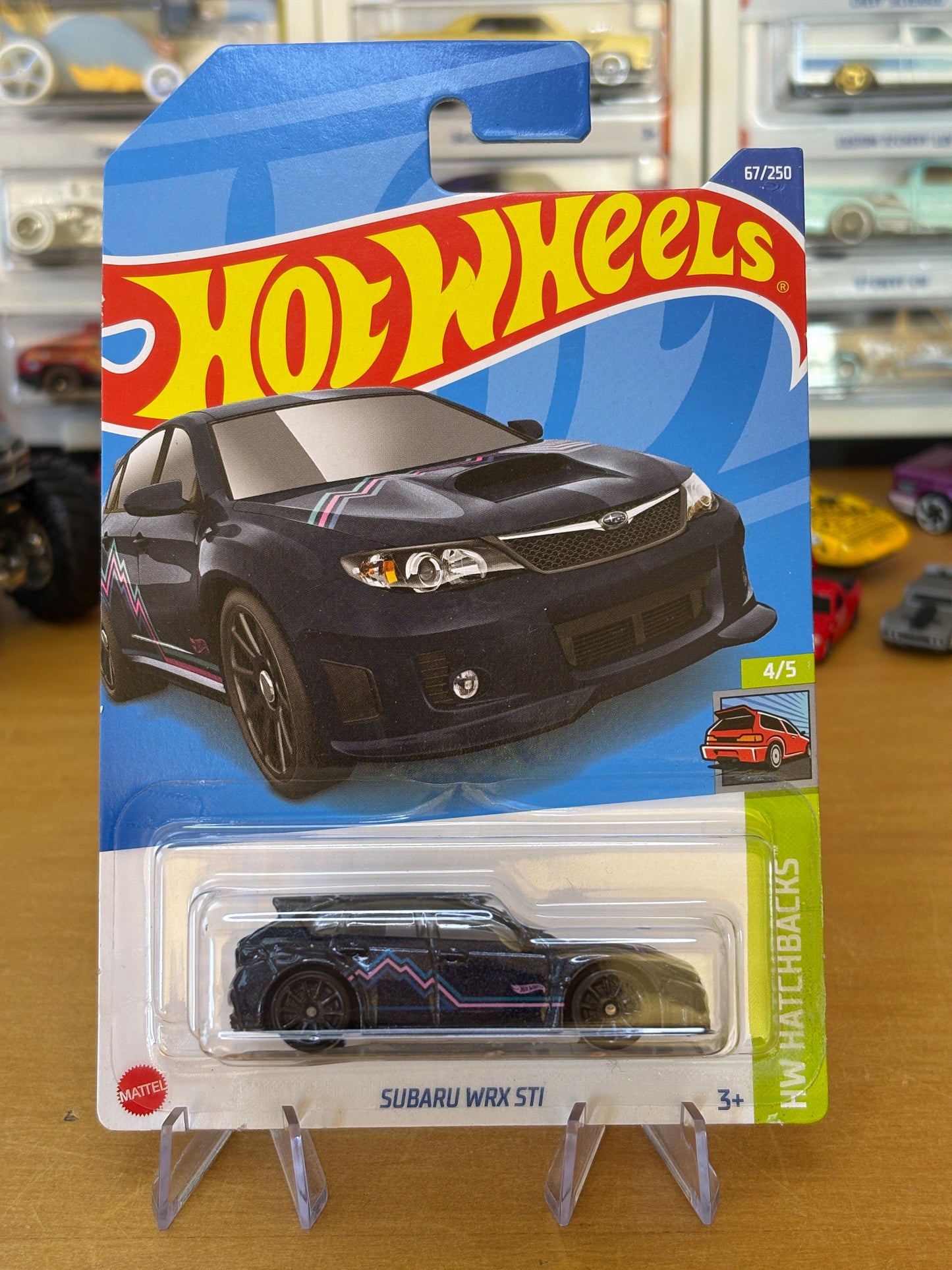 Hot Wheels Mainline / Subaru WRX STI / 2021 HW Hatchbacks 4/5