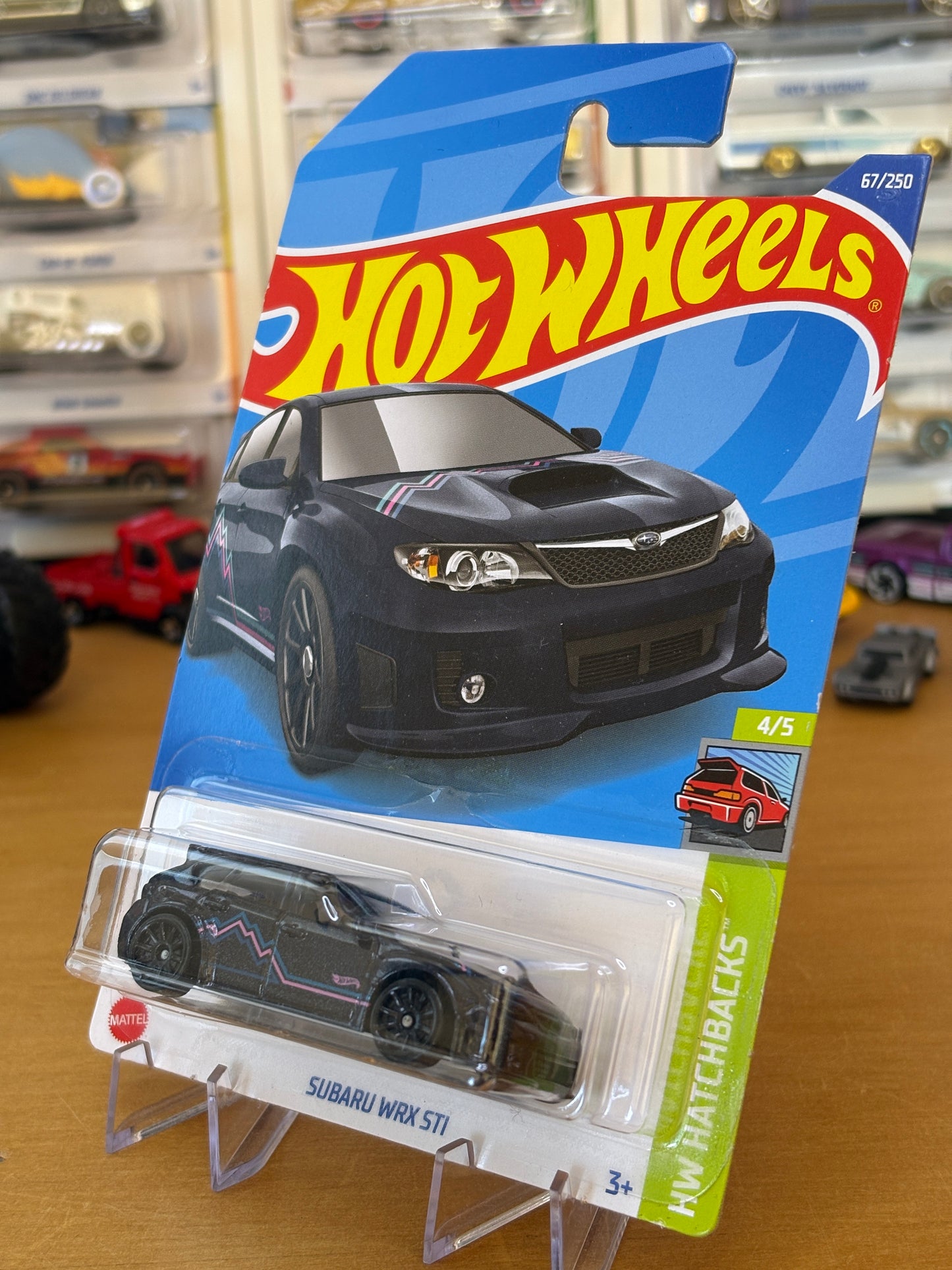 Hot Wheels Mainline / Subaru WRX STI / 2021 HW Hatchbacks 4/5