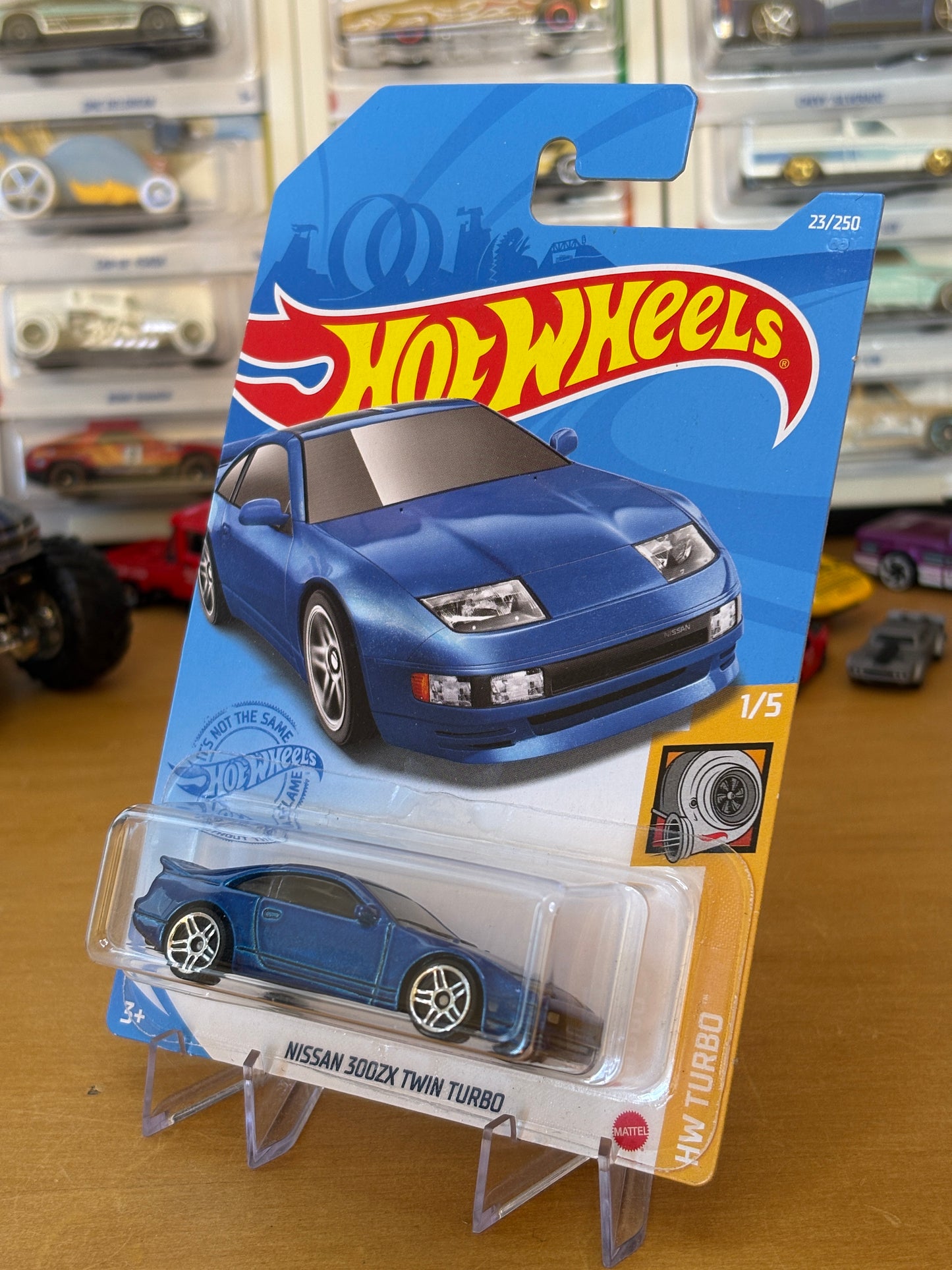 Hot Wheels Mainline / Nissan 300ZX Twin Turbo / 2020 HW Turbo 1/5