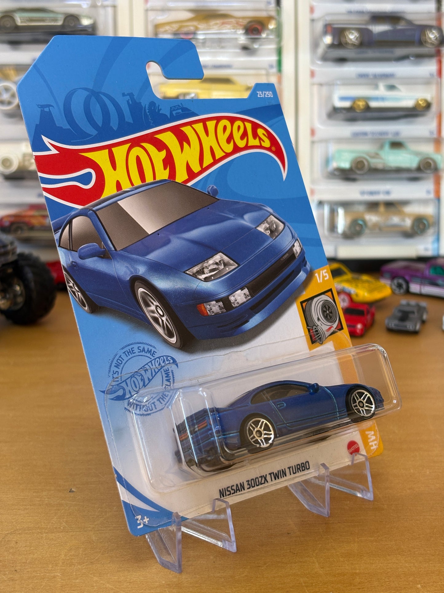 Hot Wheels Mainline / Nissan 300ZX Twin Turbo / 2020 HW Turbo 1/5