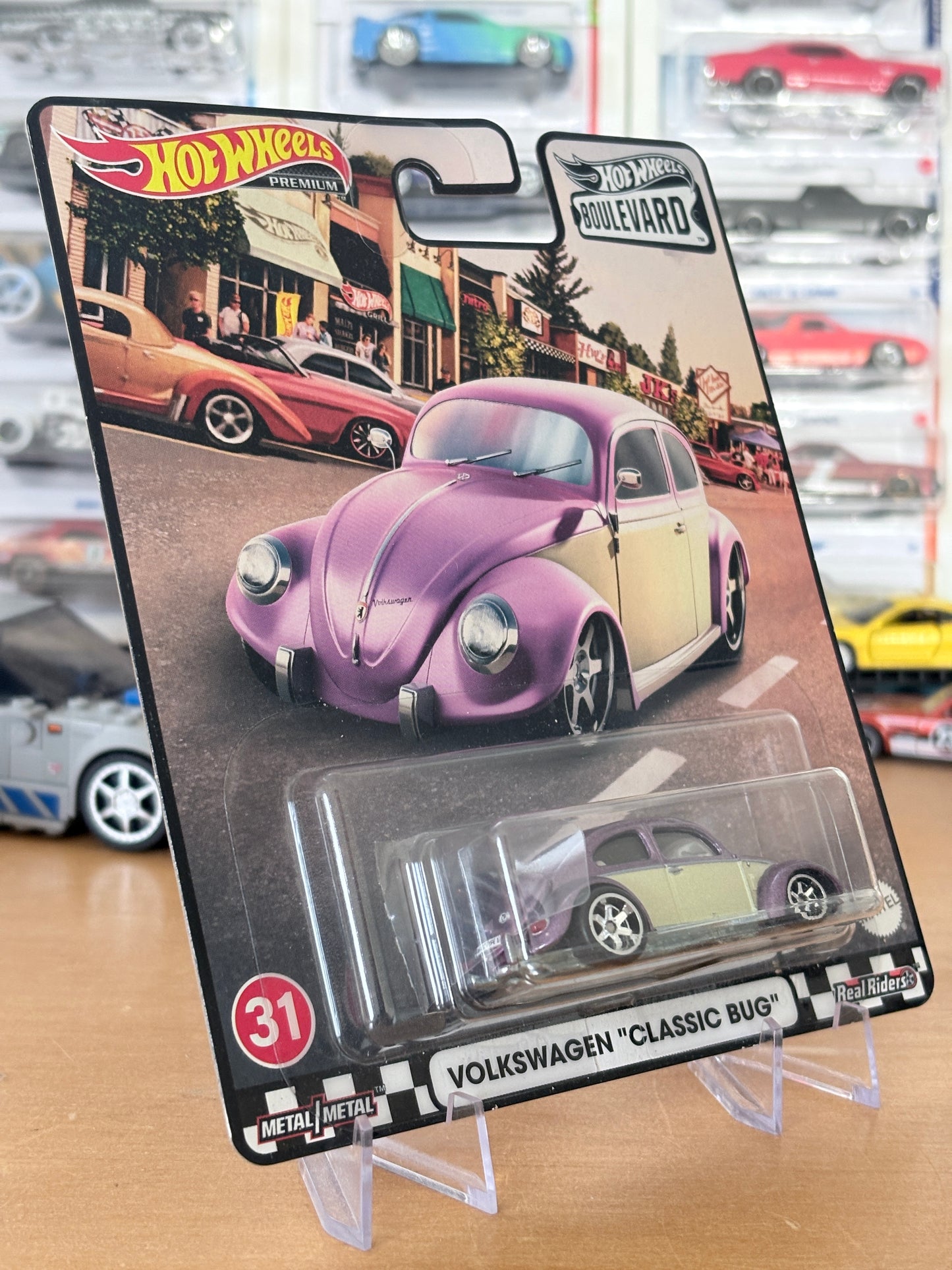 Hot Wheels Volkswagen "Classic Bug" Boulevard #31 Premium Diecast