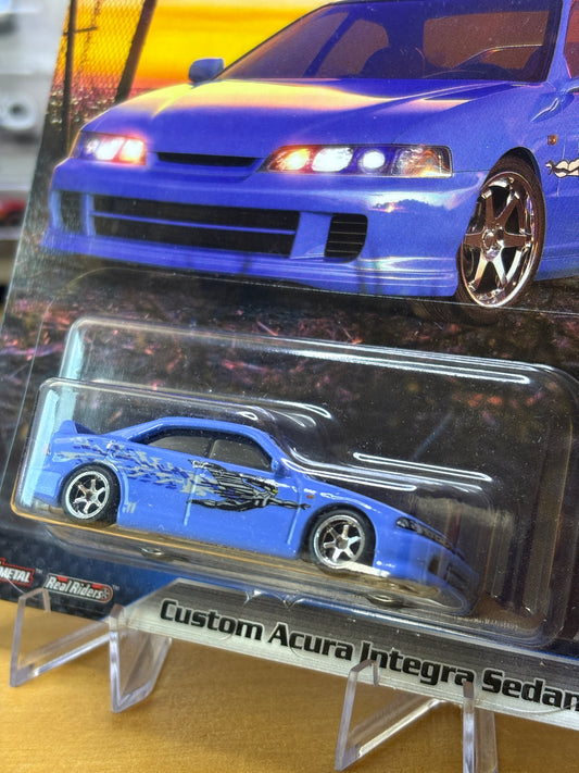 Hot Wheels Premium / Custom Acura Integra Sedan GSR / 2024 HW Fast & Furious 1/5