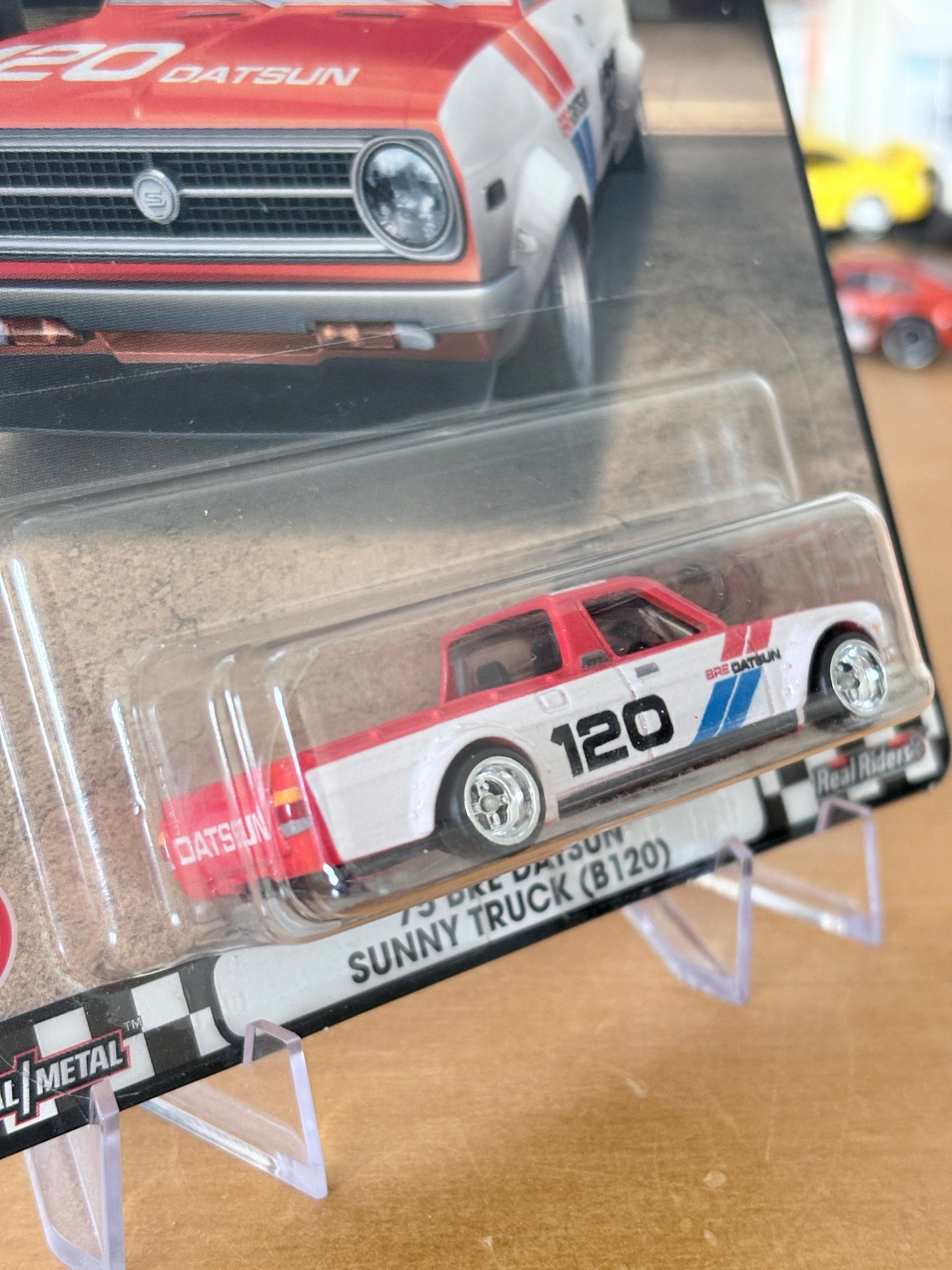 Hot Wheels '75 BRE Datsun Sunny Truck (B120) Boulevard #46 Premium Diecast