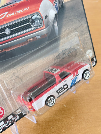 Hot Wheels '75 BRE Datsun Sunny Truck (B120) Boulevard #46 Premium Diecast