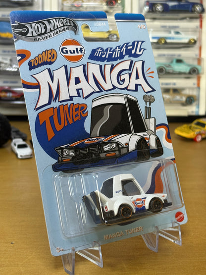 Hotwheels Silver Series / Manga Tuner / 2025 Tooned Gulf 4/5