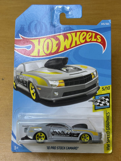 Hot Wheels Mainline / '10 Pro Stock Camaro / 2017 HW Speed Graphics 5/10