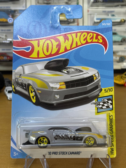 Hot Wheels Mainline / '10 Pro Stock Camaro / 2017 HW Speed Graphics 5/10