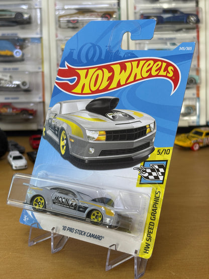 Hot Wheels Mainline / '10 Pro Stock Camaro / 2017 HW Speed Graphics 5/10