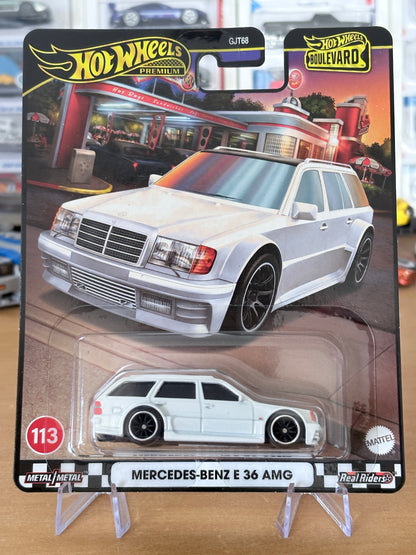 Hot Wheels Mercedes-Benz E 36 AMG Boulevard #113 Premium Diecast