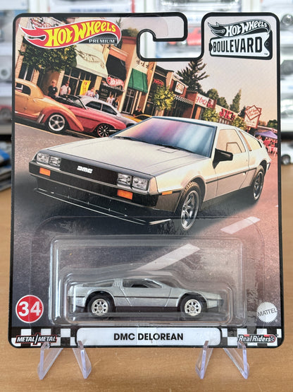 Hot Wheels DMC Delorean Boulevard #34 Premium Diecast