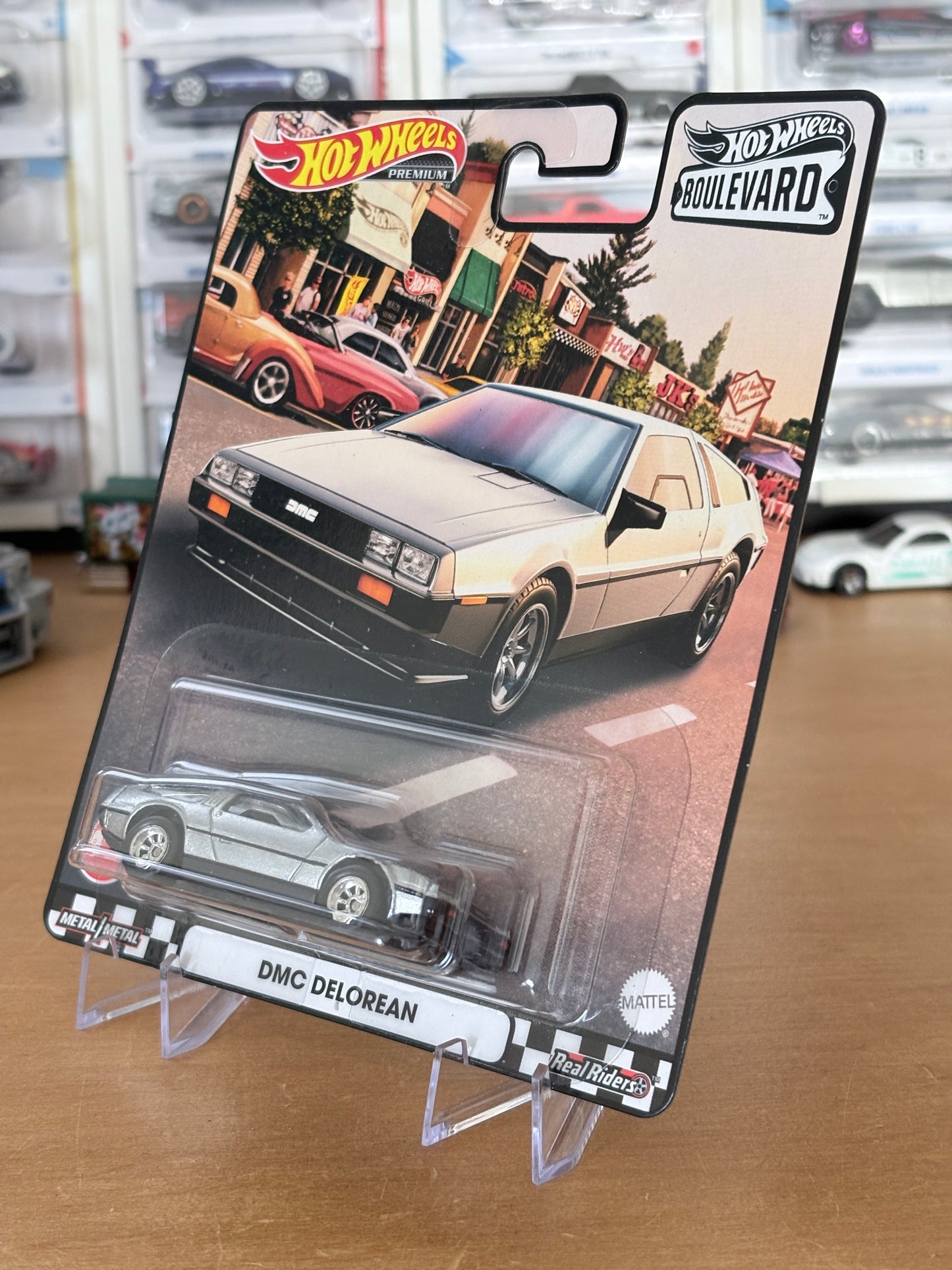 Hot Wheels DMC Delorean Boulevard #34 Premium Diecast