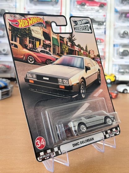 Hot Wheels DMC Delorean Boulevard #34 Premium Diecast