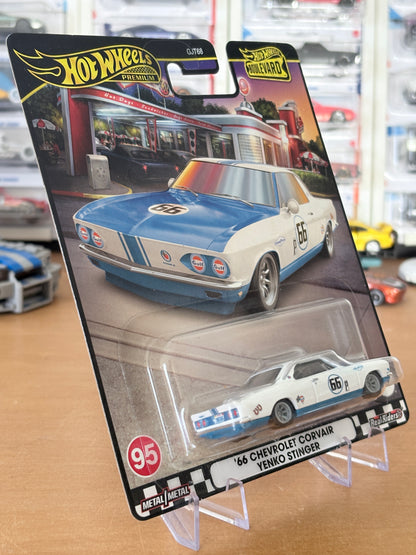 Hot Wheels '66 Chevrolet Corvair Yenko Stinger Boulevard #95 Premium Diecast