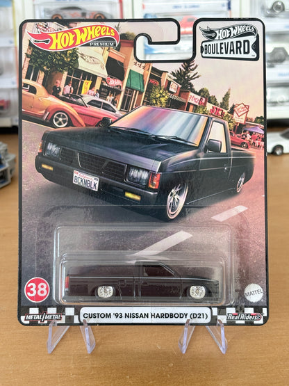 Hot Wheels Custom '93 Nissan Hardbody (D21) Boulevard #38 Premium Diecast