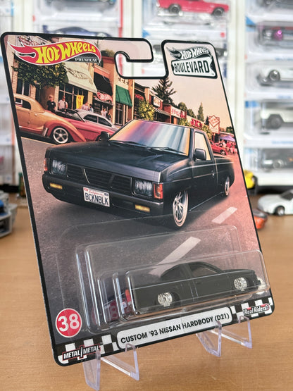 Hot Wheels Custom '93 Nissan Hardbody (D21) Boulevard #38 Premium Diecast