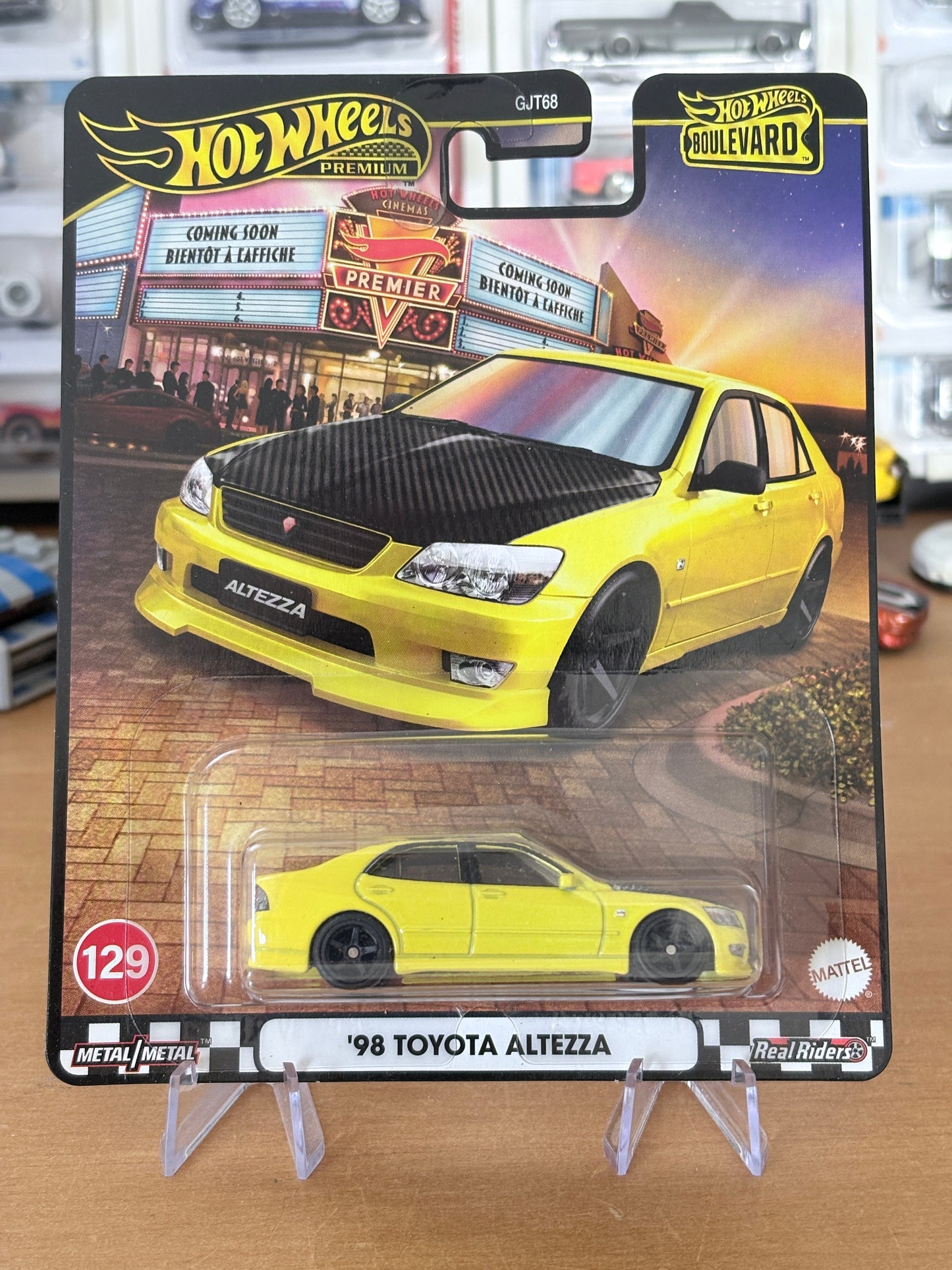 Hot Wheels '98 Toyota Altezza Boulevard #129 Premium Diecast
