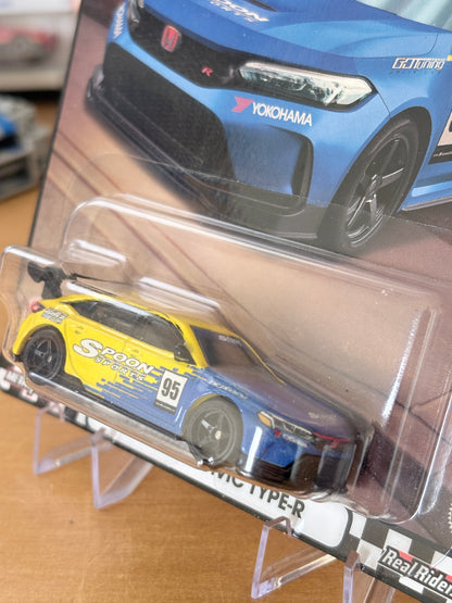 Hot Wheels '24 Honda Civic Type-R Boulevard #105 Premium Diecast