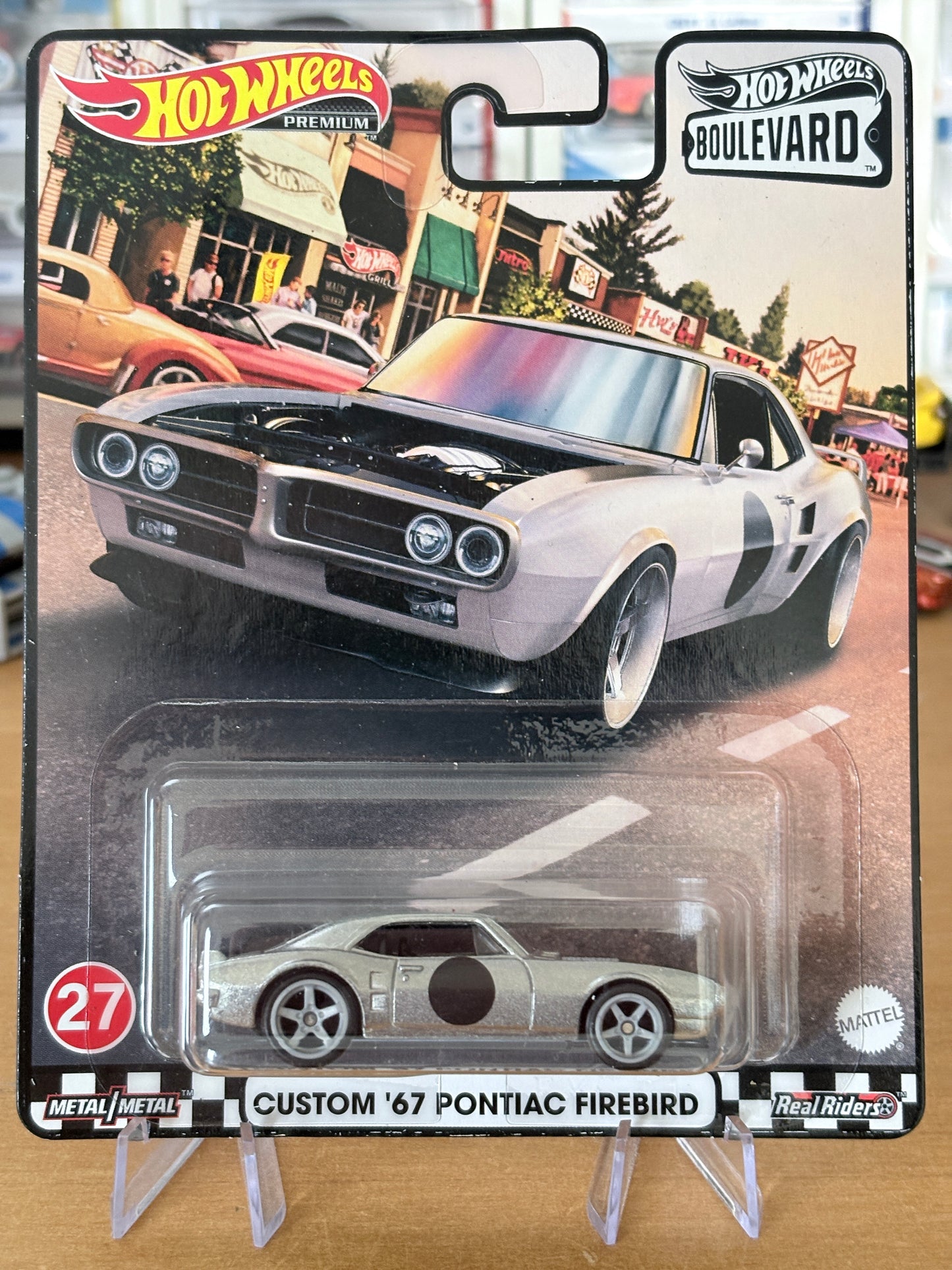 Hot Wheels Custom '67 Pontiac Firebird Boulevard #27 Premium Diecast