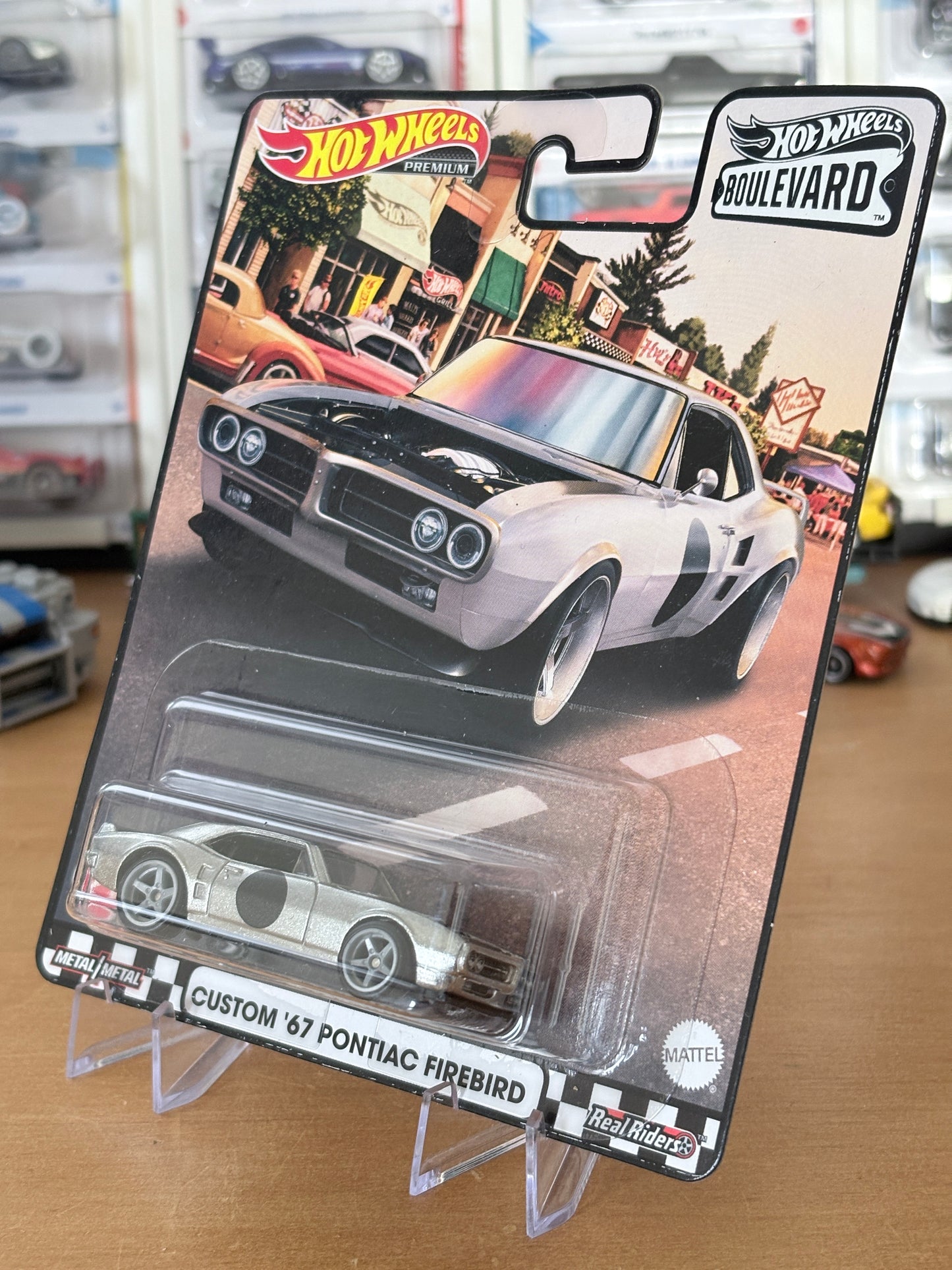 Hot Wheels Custom '67 Pontiac Firebird Boulevard #27 Premium Diecast