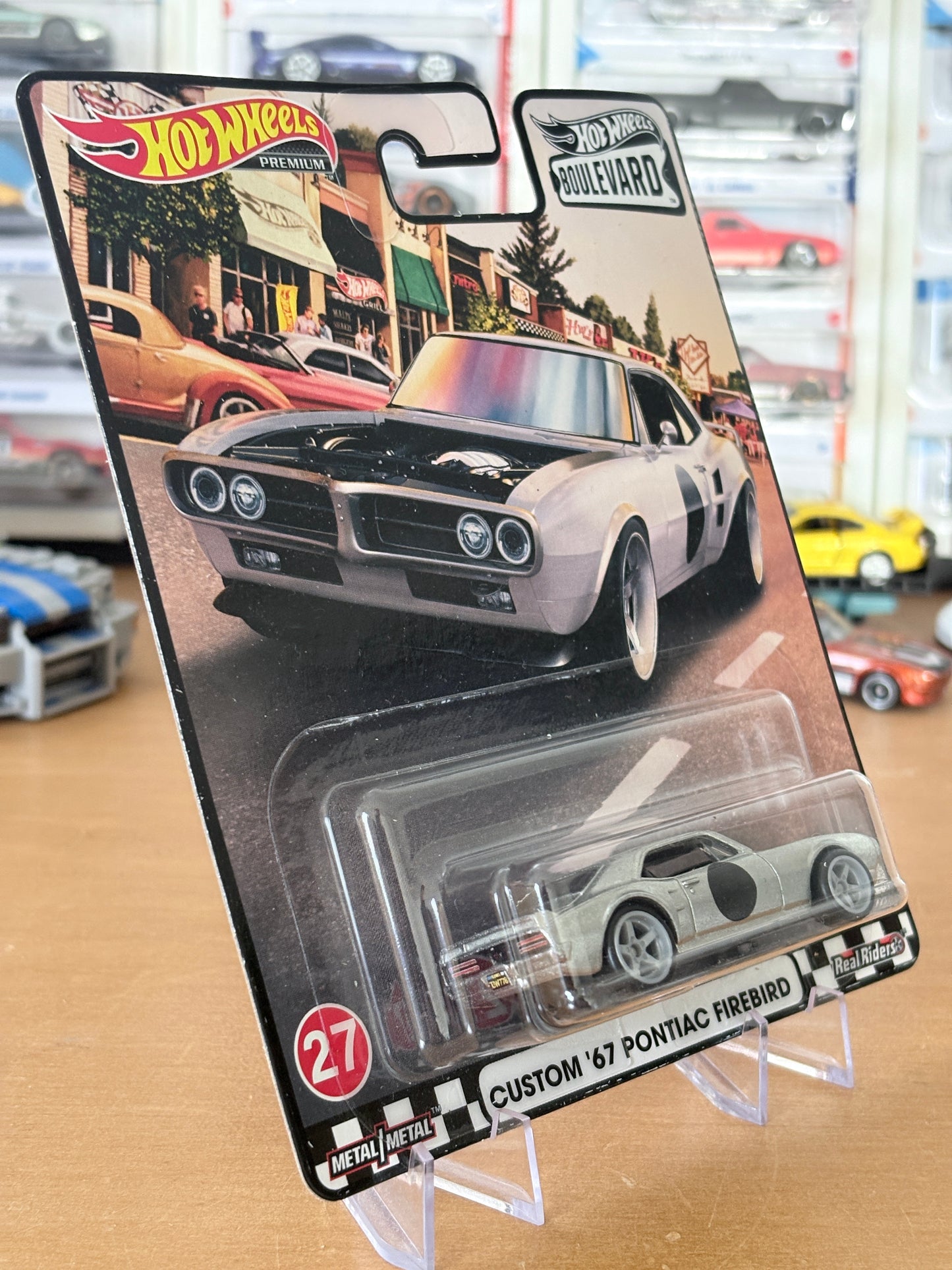 Hot Wheels Custom '67 Pontiac Firebird Boulevard #27 Premium Diecast
