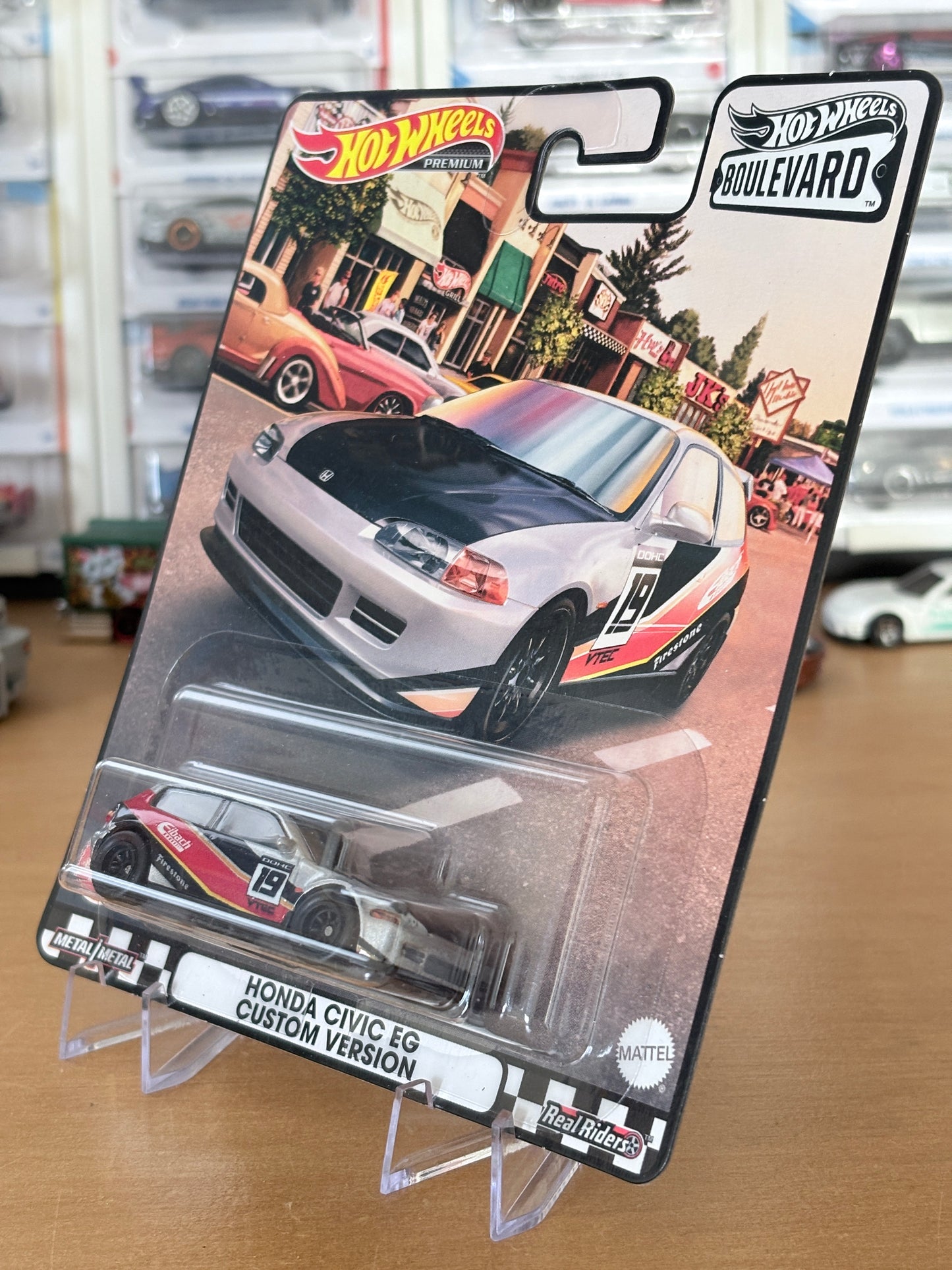 Hot Wheels Honda Civic EG Custom Version Boulevard #40 Premium Diecast