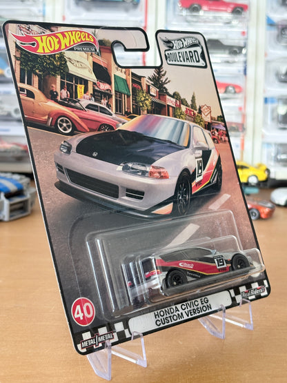 Hot Wheels Honda Civic EG Custom Version Boulevard #40 Premium Diecast
