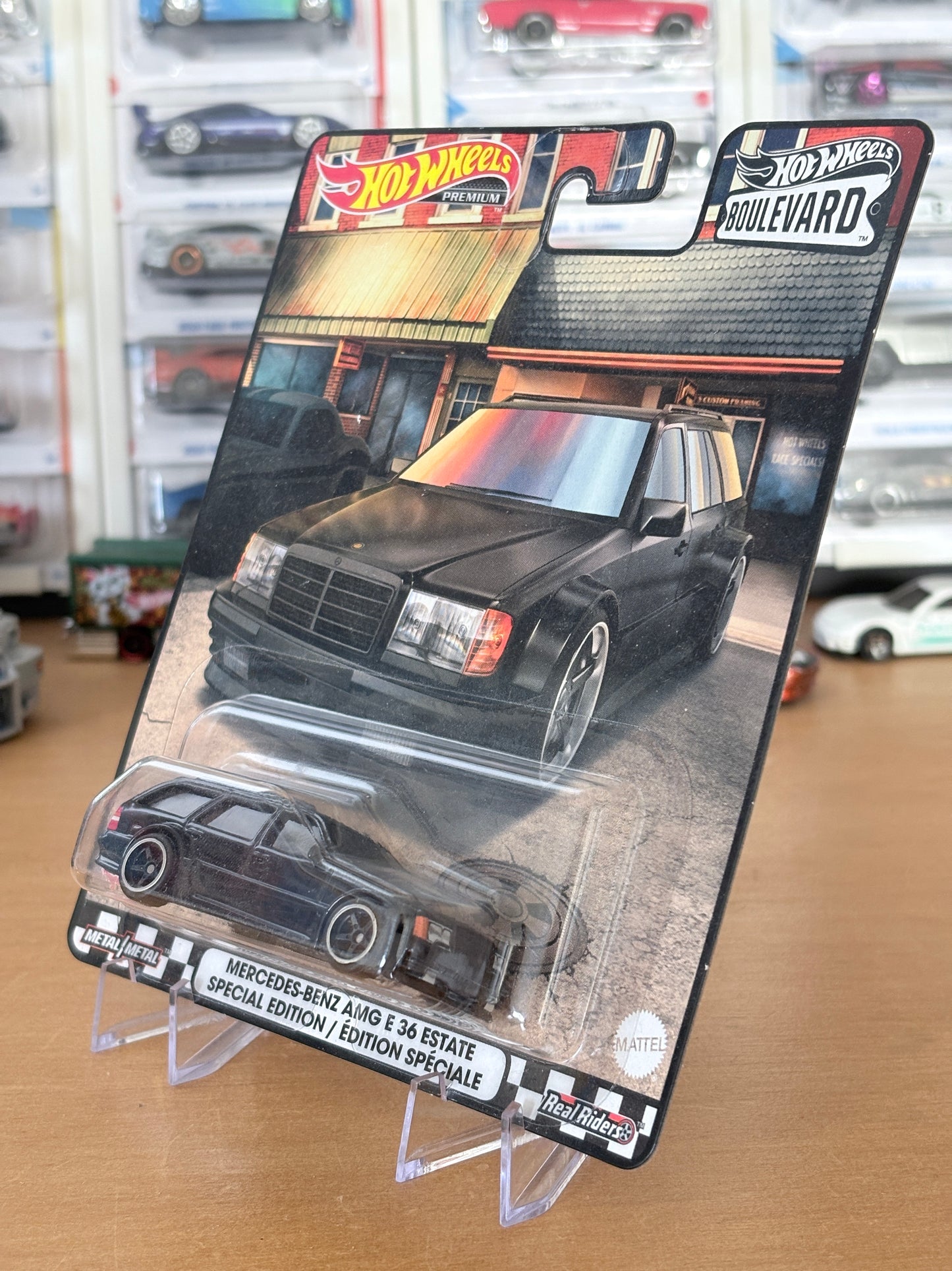 Hot Wheels Mercedes-Benz AMG E 36 Estate Special Edition Boulevard #60 Premium Diecast