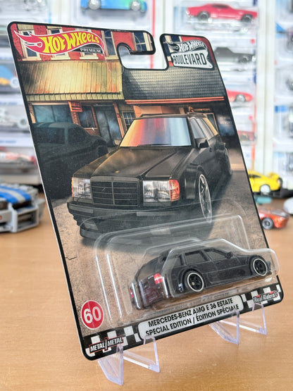 Hot Wheels Mercedes-Benz AMG E 36 Estate Special Edition Boulevard #60 Premium Diecast