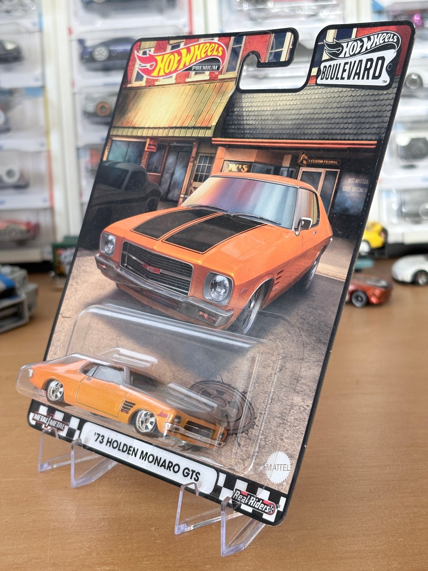 Hot Wheels'73 Holden Monaro GTS Boulevard #60 Premium Diecast