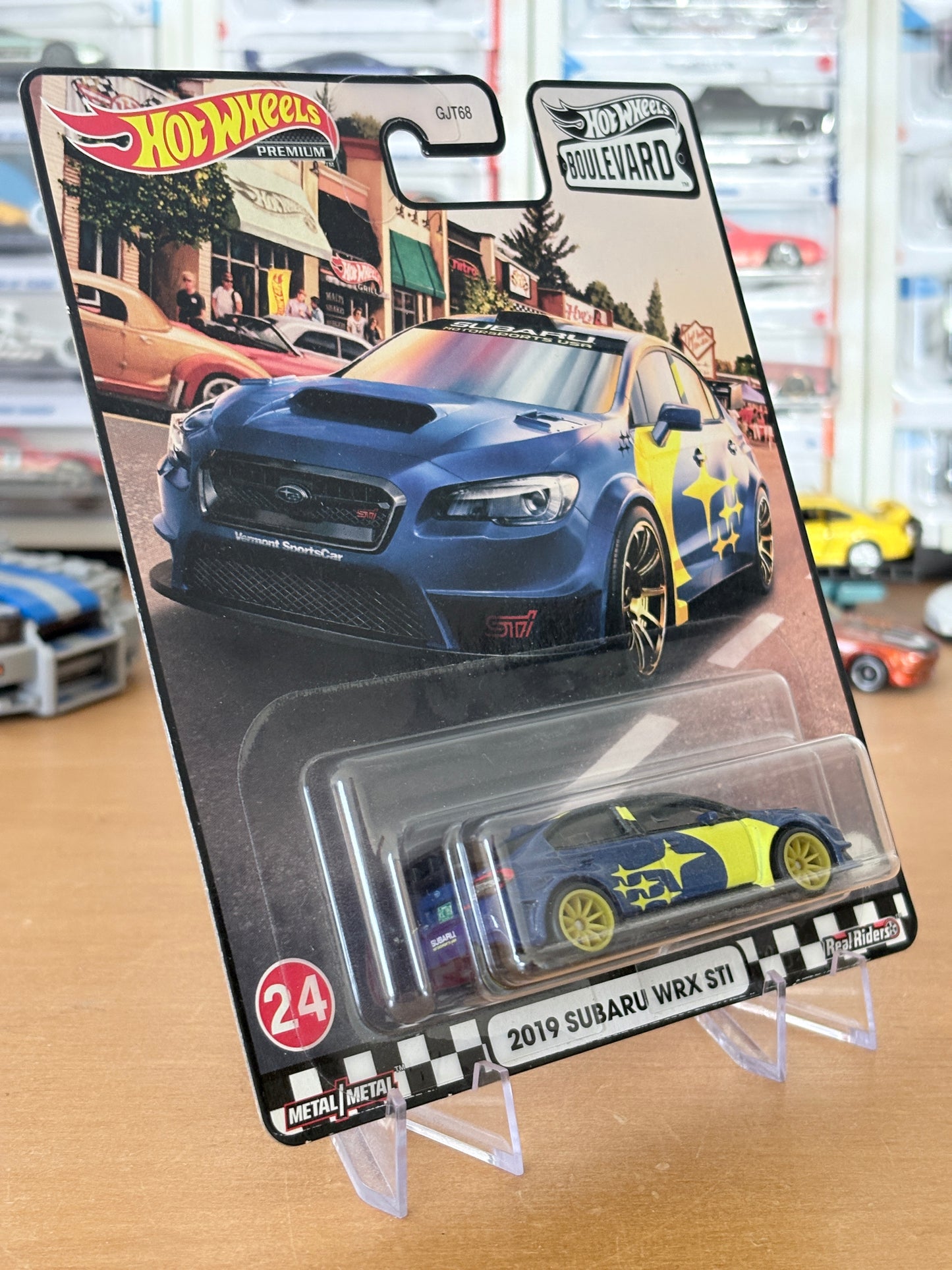 Hot Wheels 2019 Subaru WRX STI Boulevard #24 Premium Diecast
